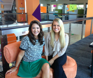 Whitney and Heather